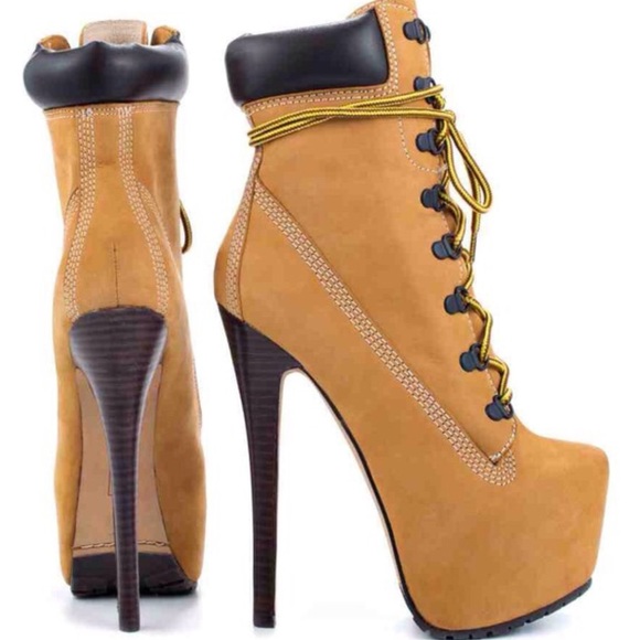 timberland stiletto heels